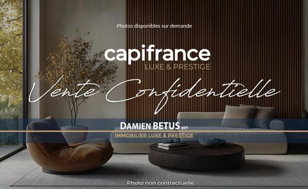 Maison à vendre 7 pièces proche de SAINT GILLES CROIX DE VIE (85), piscine à débordement, parc