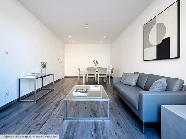 Appartement T2 de 49,93m2 avec parking à Le Petit Quevilly - LE PETIT QUEVILLY