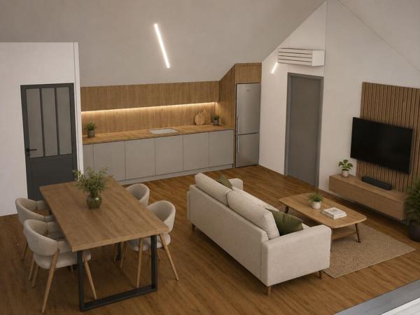 APPARTEMENT 55 M2 - PARKING PRIVATIF - À 15 MIN DE METZ