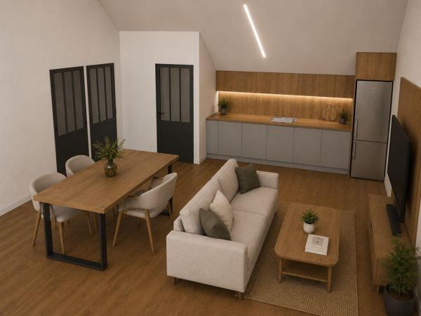 APPARTEMENT 55 M2 - PARKING PRIVATIF - À 15 MIN DE METZ