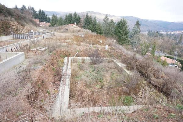 AUREC-SUR-LOIRE 43110 PROJET DE VILLA D'ARCHITECTE AVEC VUE PANORAMIQUE