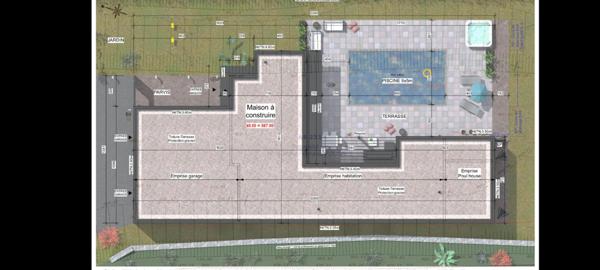 AUREC-SUR-LOIRE 43110 PROJET DE VILLA D'ARCHITECTE AVEC VUE PANORAMIQUE