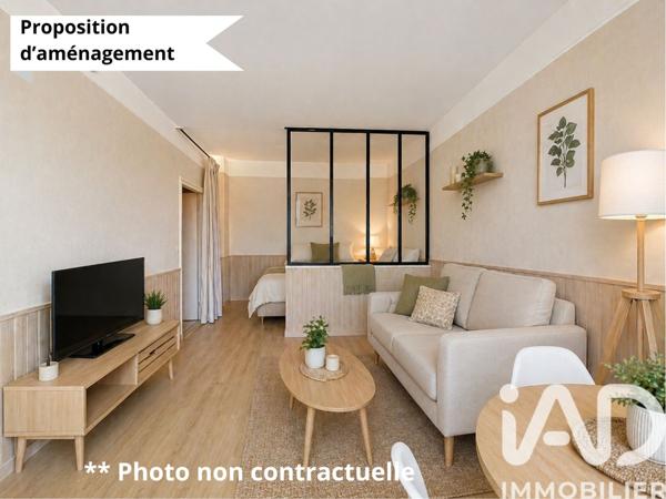 Studio à vendre 23,78 m² Saint-Maur-des-Fossés