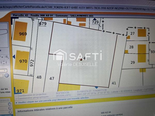 Magnifique cadre - terrain 1940 m² divisble facilement