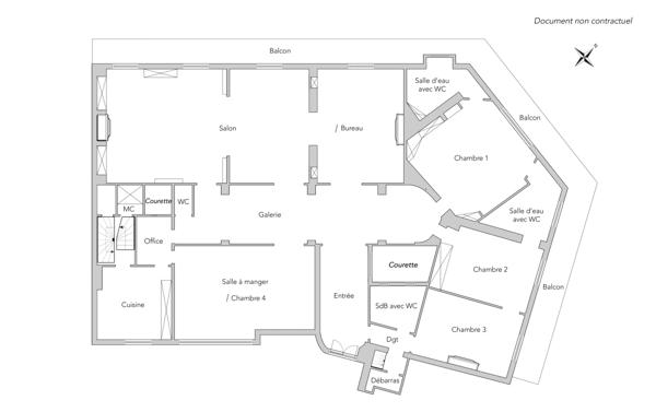Appartement Paris 8 e - PARC MONCEAU
