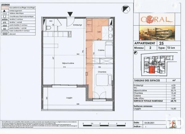 Appartement à vendre 