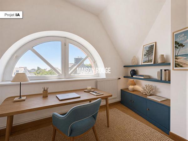 Maison en pierre rénovée avec gîte indépendant à vendre à Binic dans un environnement calme proche du centre