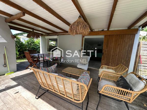 Villa T5 à deux pas de la plage + 2 bungalows T2 Les Trois-Ilets.