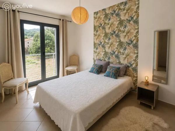 Appartement meublé T2 centre de FOLELLI