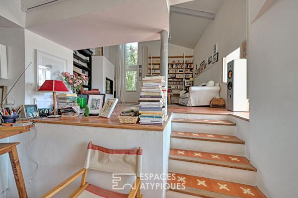 Maison de village à l’esprit bohème, avec piscine