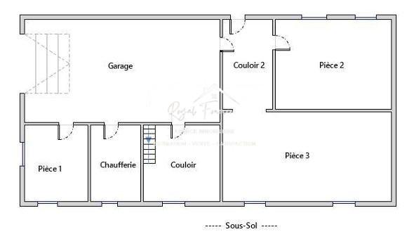 Vue sur le verger, vous avez un ruisseau au bout de la parcelle