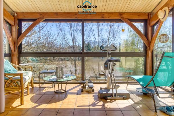 Dpt Lot et Garonne (47), à vendre MONSEMPRON LIBOS maison P9 sur terrain de 486m2