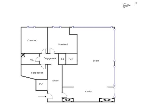 Appartement à vendre 3 pièces 79 m² Toulon