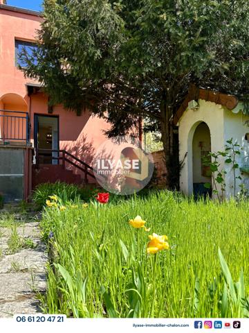 Chalon-sur-Saône (71100) MAISON DE VILLE 95 M² | 2 CH + 1 BR | TERRAIN 240 M²