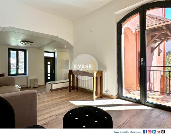 Chalon-sur-Saône (71100) MAISON DE VILLE 95 M² | 2 CH + 1 BR | TERRAIN 240 M²