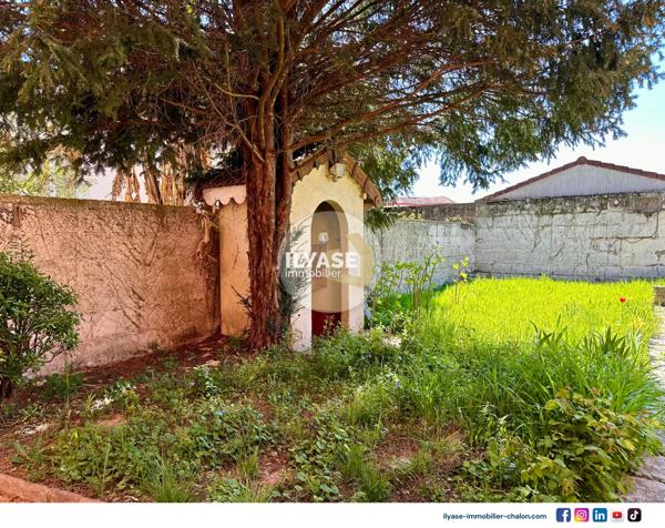 Chalon-sur-Saône (71100) MAISON DE VILLE 95 M² | 2 CH + 1 BR | TERRAIN 240 M²