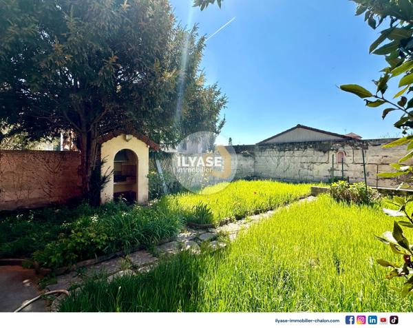 Chalon-sur-Saône (71100) MAISON DE VILLE 95 M² | 2 CH + 1 BR | TERRAIN 240 M²
