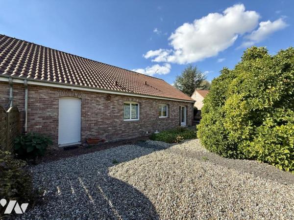 Plain pied 90m² Jardin et garage