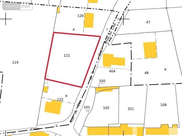 Terrain à Batir à vendre à Lanneray dans l'Eure-et-Loir (28200), ref : RC/633