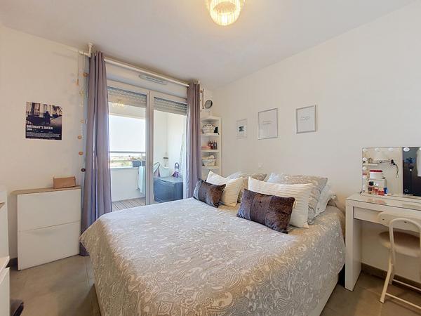 A VENDRE - Quartier Saint Martin du Touch - Appartement T2 de 43m² avec une place de parking et une loggia