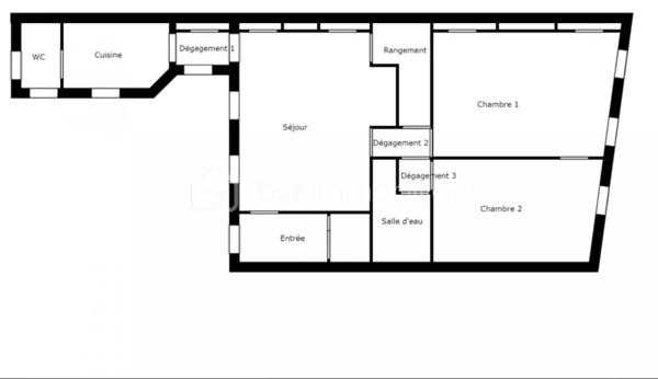 Appartement de 76 m²