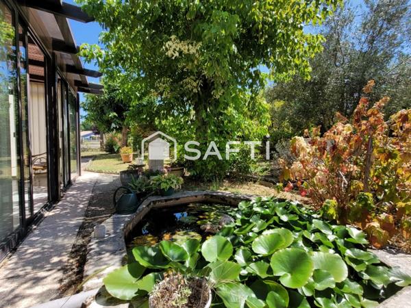 Maison de plain-pied 3 chambres avec garage - 800m² de parcelle