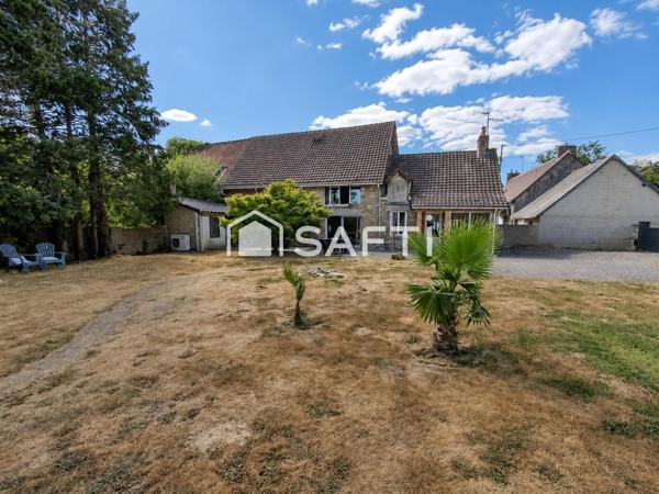 Maison en pierre, beaux volumes et maison d’amis