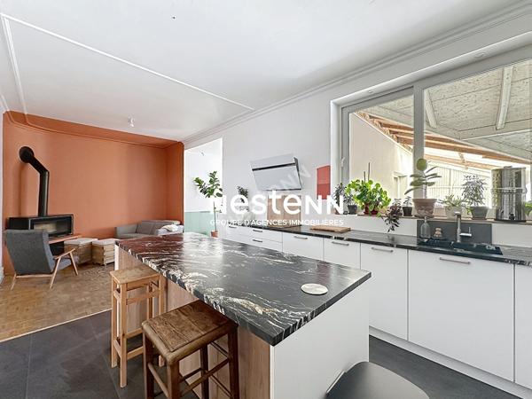 Maison - 180 m² - 4 chambres - Bureau - Grand sous-sol - Quimper