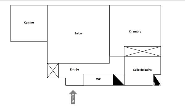 Appartement à vendre 2 pièces 46,74 m² Thionville