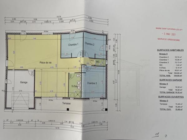 Maison neuve à vendre à SAINT SATURNIN LES APT