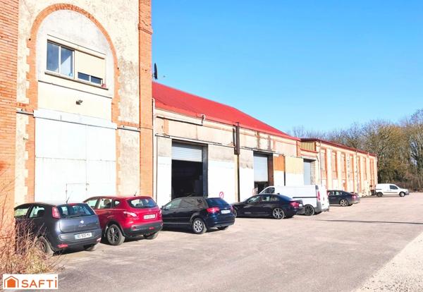 Bel ensemble composé de 6 cellules divisibles pour des activités artisanales, industrielles ou de stockage
