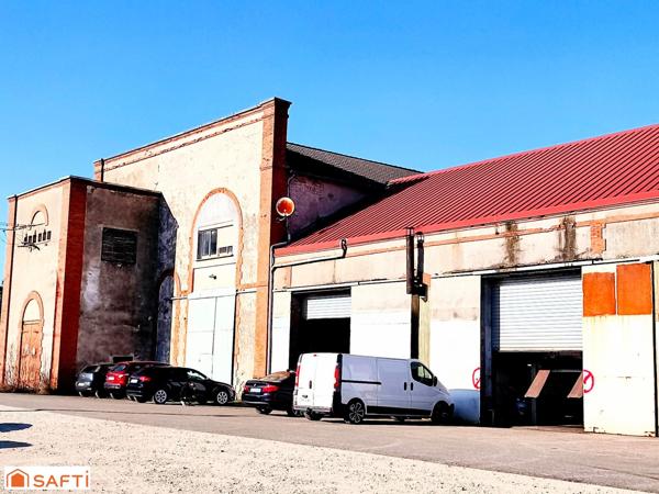 Bel ensemble composé de 6 cellules divisibles pour des activités artisanales, industrielles ou de stockage
