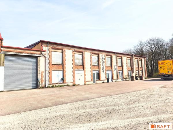 Bel ensemble composé de 6 cellules divisibles pour des activités artisanales, industrielles ou de stockage