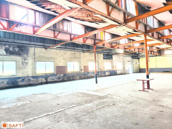 Bel ensemble composé de 6 cellules divisibles pour des activités artisanales, industrielles ou de stockage