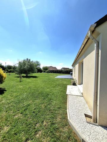 À vendre - Maison plain-pied, 6 pièces située à Beaumont-sur-Sarthe (72170)