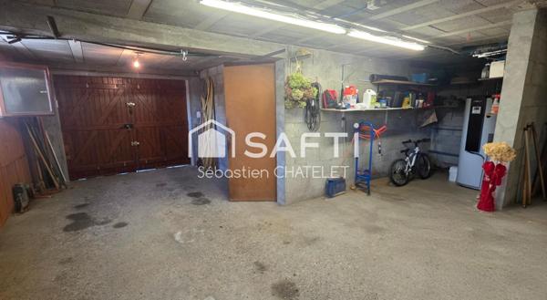 Maison lumineuse, vue montagne et fort potentiel