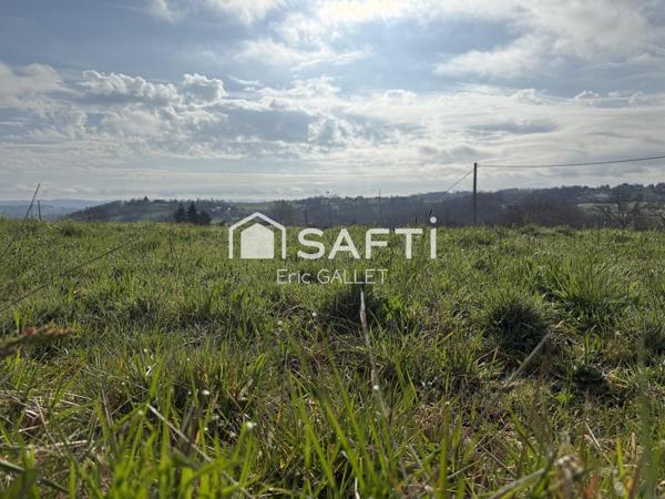 Terrain à bâtir avec vue