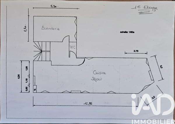 Immeuble à vendre 300 m² Lalouvesc