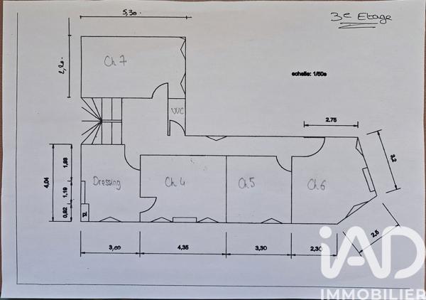 Immeuble à vendre 300 m² Lalouvesc