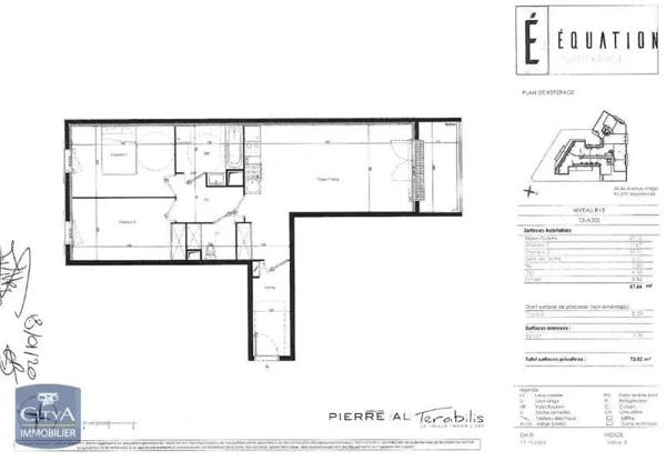 Appartement à louer 3 pièces 67.66m² Montfermeil (93370)