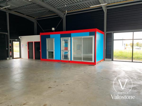 2 x bâtiments industriels de 300 m2 chacun sur Saint Sever