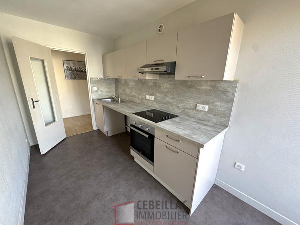 Appartement T3 balcons parking ascenseur