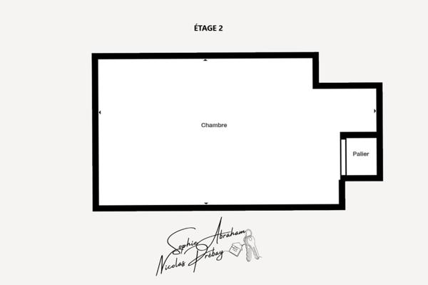 Exclusivité ! Maison en pierres sans travaux de 4 pièces, 3 chambres
