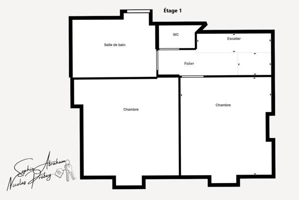 Exclusivité ! Maison en pierres sans travaux de 4 pièces, 3 chambres