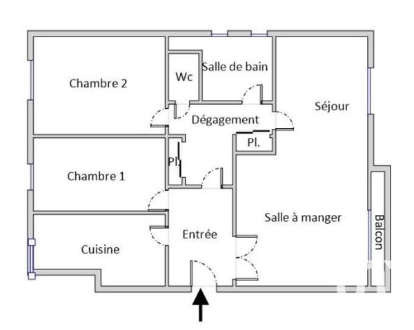 Appartement à vendre 4 pièces 79 m² Neuilly-sur-Seine