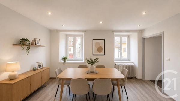 Appartement à vendre  6 pièces - 95,42 m 2   HOUTAUD  - 25