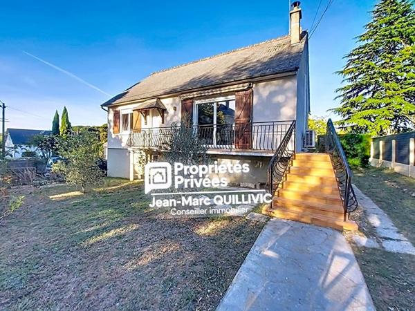 SAINT-PATERNE-RACAN - Maison indépendante rénovée de 92m² avec sous-sol, 3 chambres et terrain clos de 1 086 m²