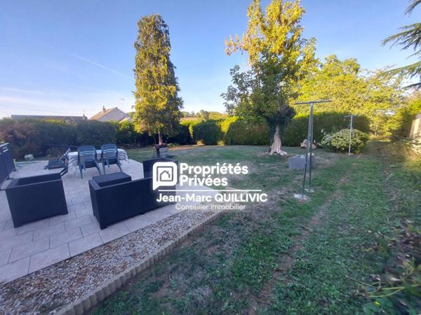 SAINT-PATERNE-RACAN - Maison indépendante rénovée de 92m² avec sous-sol, 3 chambres et terrain clos de 1 086 m²