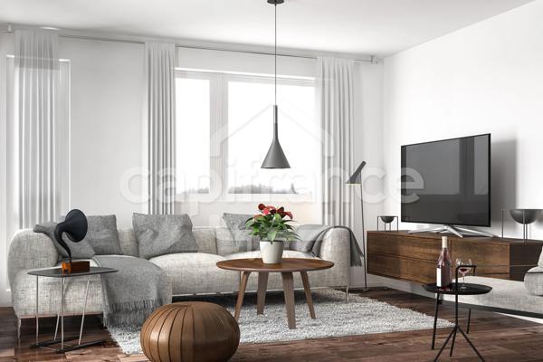 Appartement T4 rénové, dans un cadre verdoyant et sécurisé à La Mulatière avec cave et parking