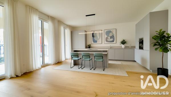Appartement à vendre 3 pièces 62,77 m² Le Plessis-Robinson
